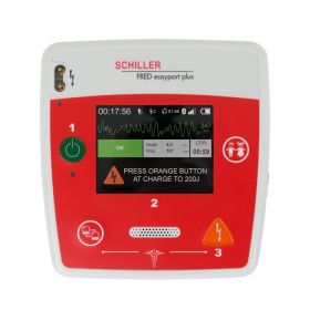 Schiller Fred Easyport Plus Semi Automatic Defibrillator with manual override [Pack of 1]