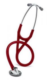 3M Littmann Master Cardiology Stethoscope, Burgundy Tubing