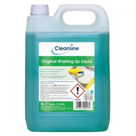 Cleanline Original Washing Up Liquid 5 Litre [Pack of 1]