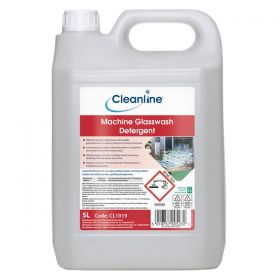 Cleanline Machine Glasswash Detergent 5 Litre [Pack of 1]