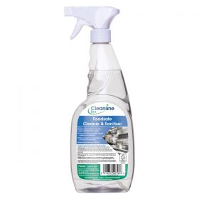 Cleanline Eco Foodsafe Cleaner & Sanitiser 750ml [Pack of 6]