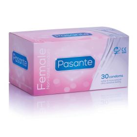 Pasante Clinic Packs Formally Female Condom [Pack of 30]