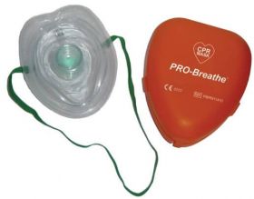 PRO-Breathe CPR Mask with Hard Case, Adult/Paediatric