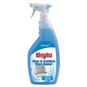 Bryta Glass & Stainless Steel Cleaner 750ml [Pack of 6]