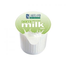 Lakeland Semi Skimmed Milk Pots 12ml [Pack of 120]