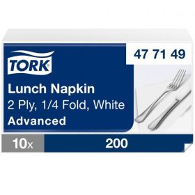 Tork Lunch Napkin White [Pack of 2000]