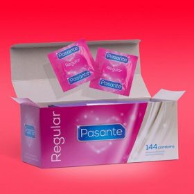 Pasante Clinic Packs Regular Condom [Pack of 144]