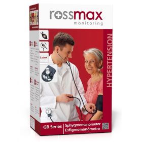 Rossmax Aneroid Sphygmomanometer With Wrap Cuff [Pack of 1]